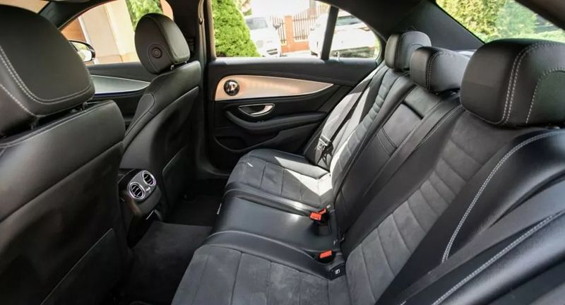 Mercedes-Benz E-Class rear seats